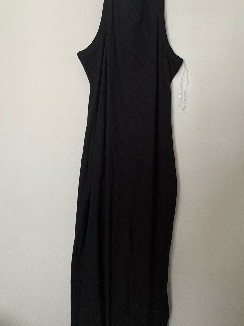 Classic Black Sleeveless Maxi Dress